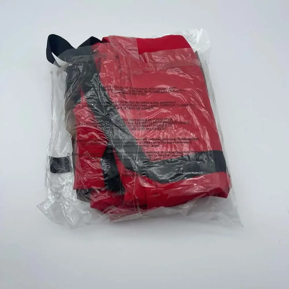 Simple Living Solutions Premium Jumbo Multi-Use Storage Bag 70 Gallons Red